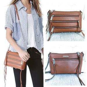 Rebecca Minkoff Mini 5 Zip Crossbody Bag